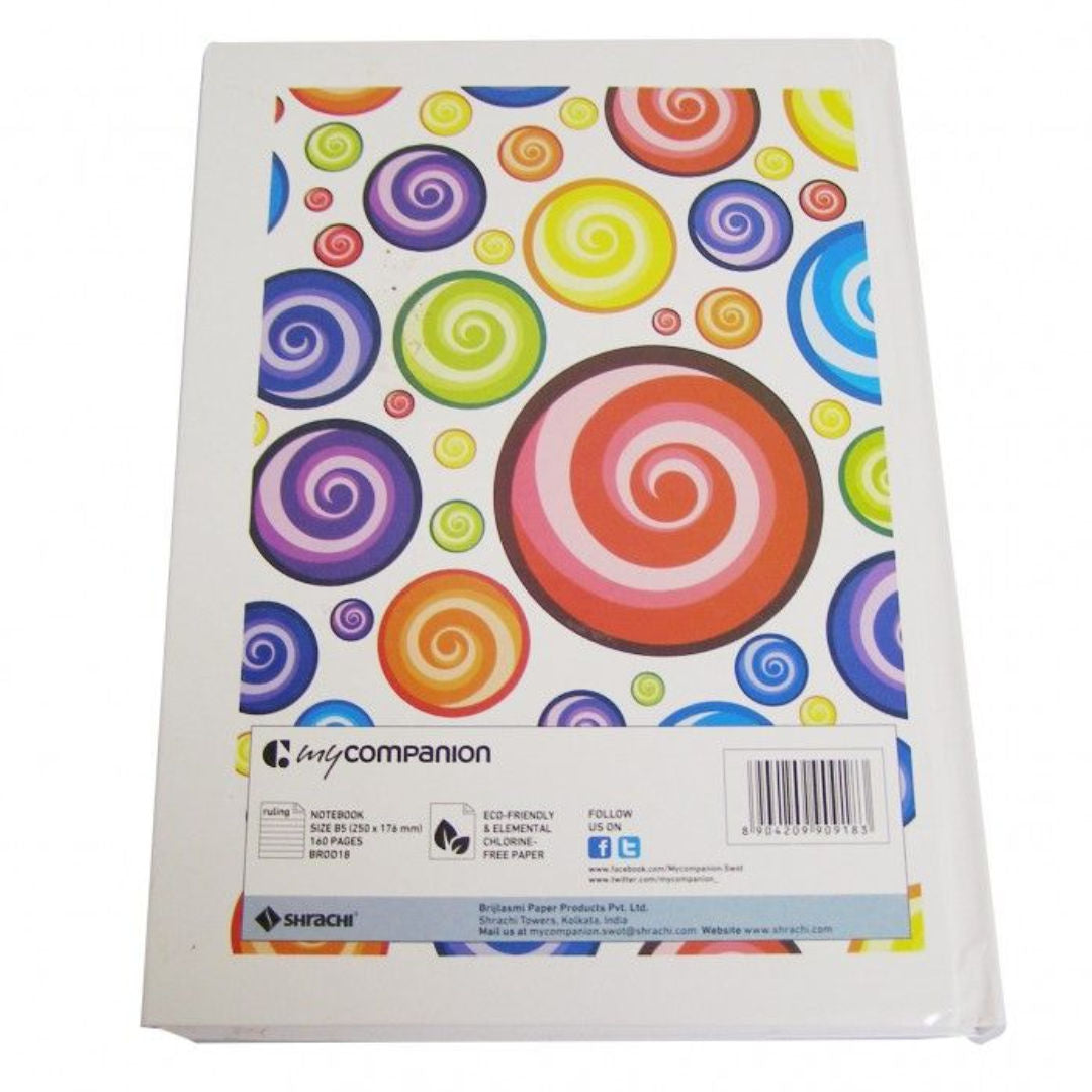 Shrachi B5 Hard Bound Book, 160 Pages, 70gsm