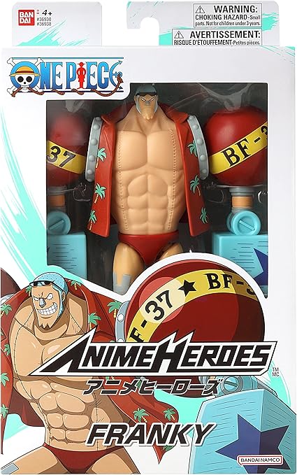 ANIME HEROES ONE PIECE FRANKY 6.5"