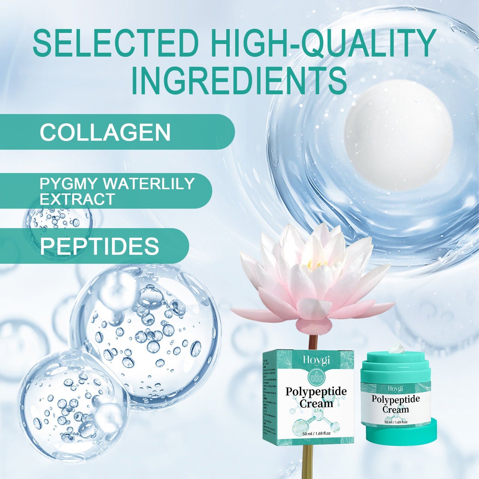 Revitalize Skin with Firming and Moisturizing Cream, Reduce Wrinkles, Brighten, Replenish ,50ml