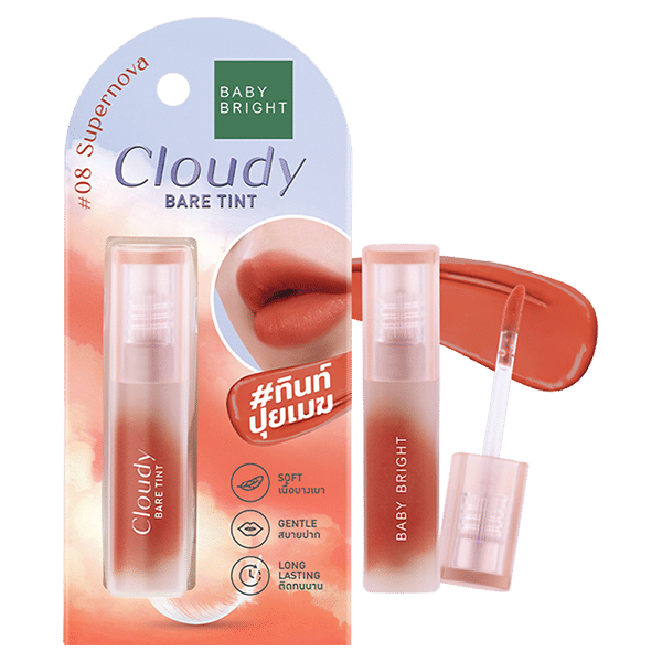 CLOUDY BARE TINT 2.6G BABY BRIGHT (M) #08 SUPERNOVA