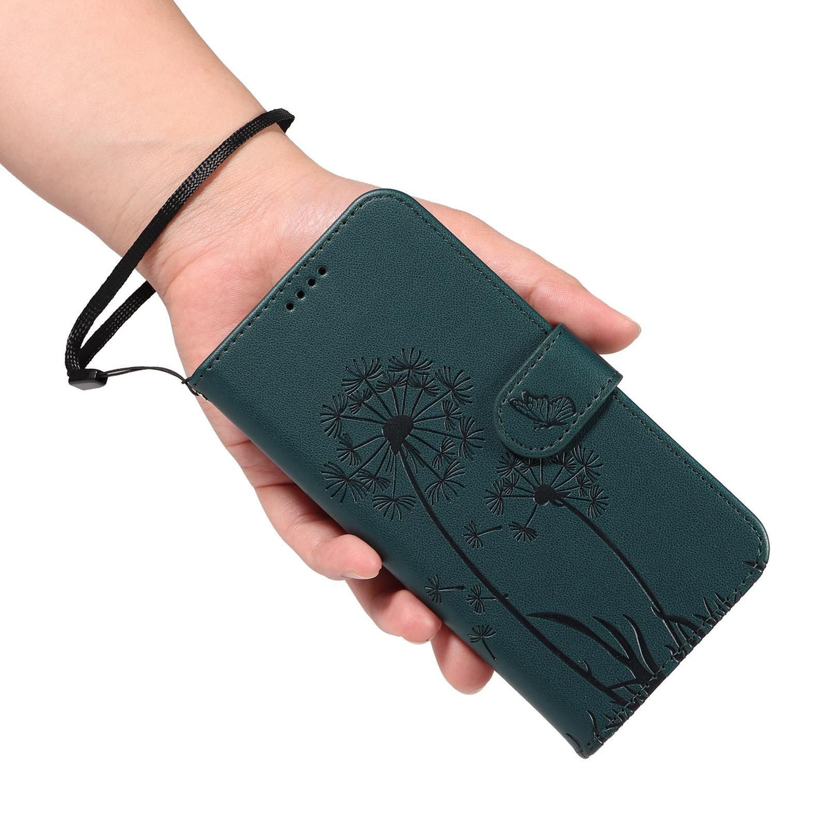 Dandelion Embossed Leather Case For OnePlus 13R 5G Global