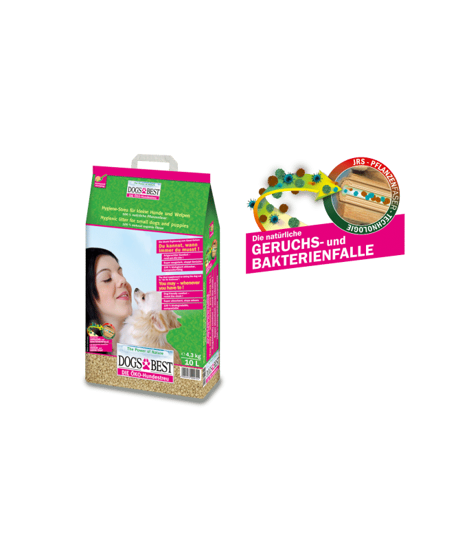 JRS Dogs Best -The Clumping ECO Dog Litter - 4.3kg