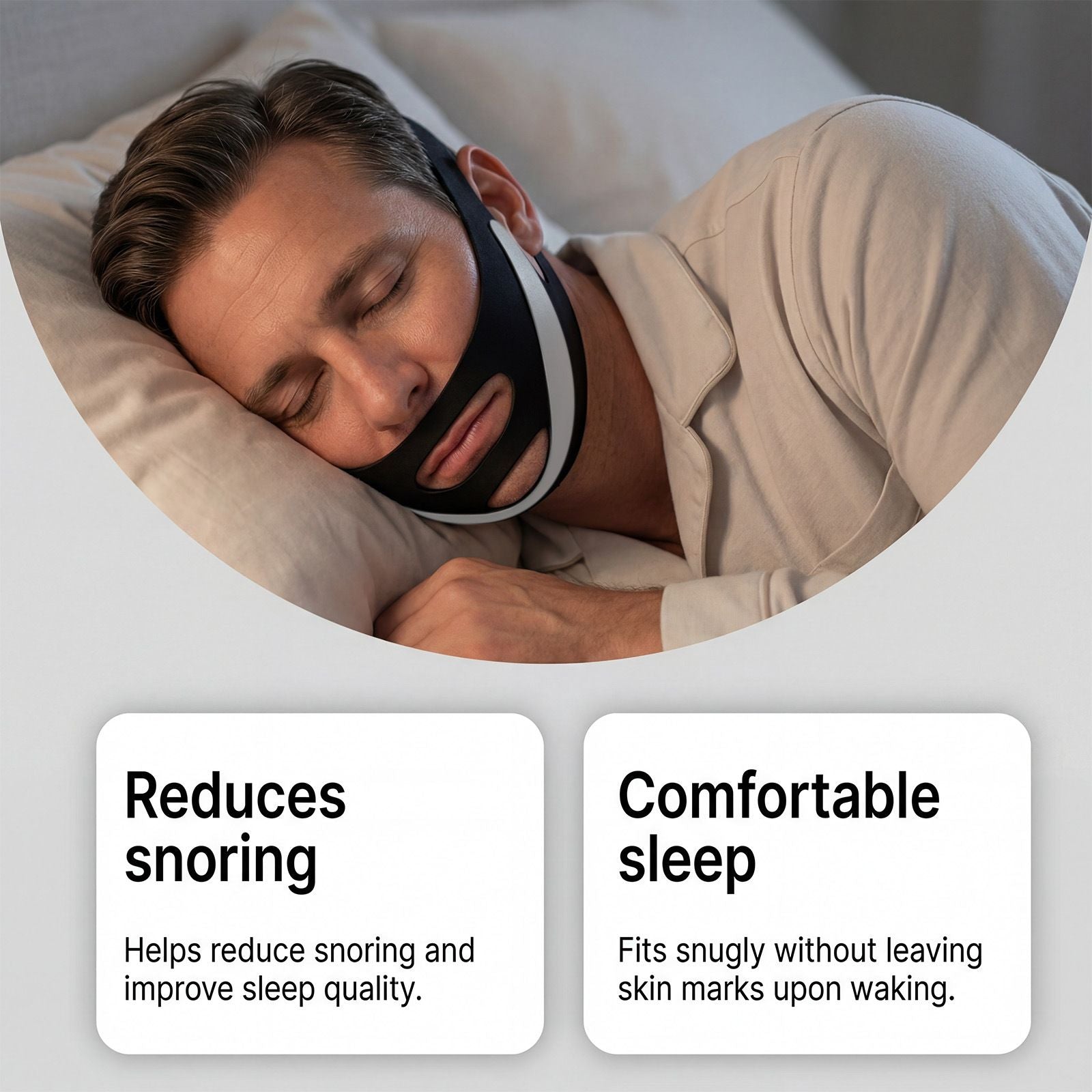 Chin Lift Strap with Adjustable and Face Slimming