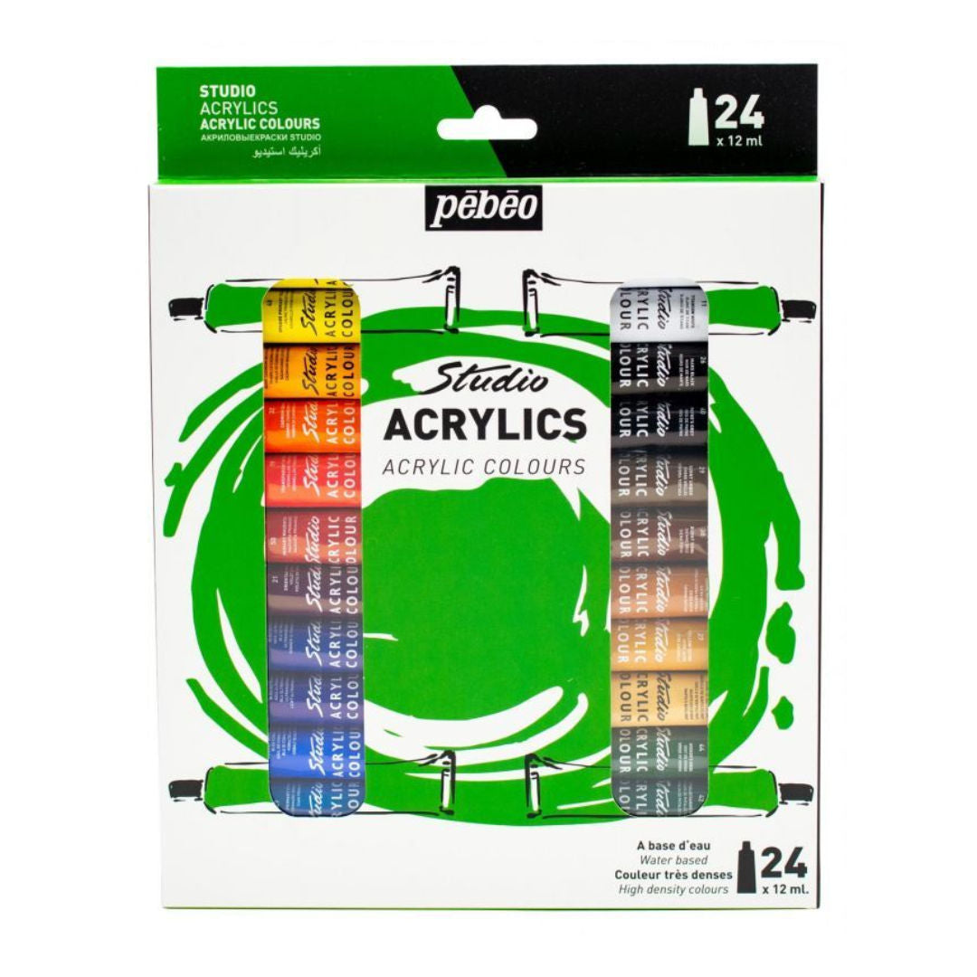 Pebeo Studio Acrylic Colours Set