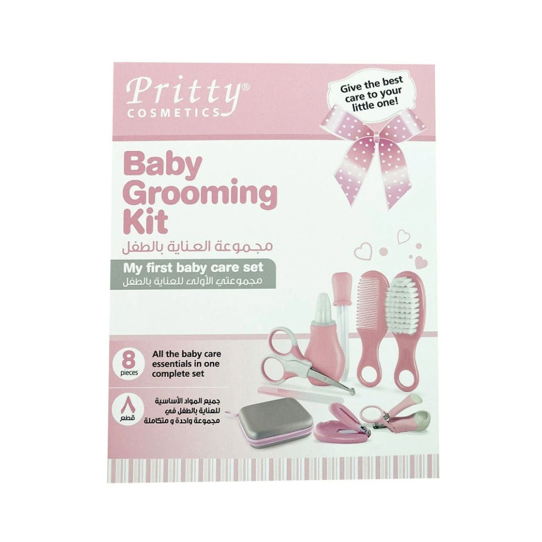 Pritty Cosmetics Baby Care Grooming Kit, Set Of 8 Pieces