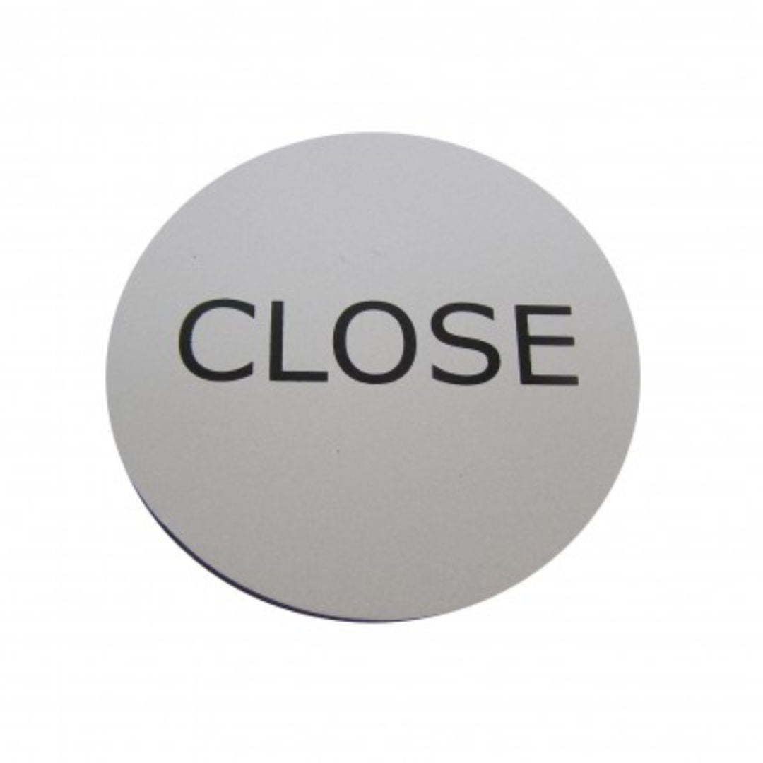 RSC Reap Push/Pull/No Smoking Sign, 83x3mm, D15-276