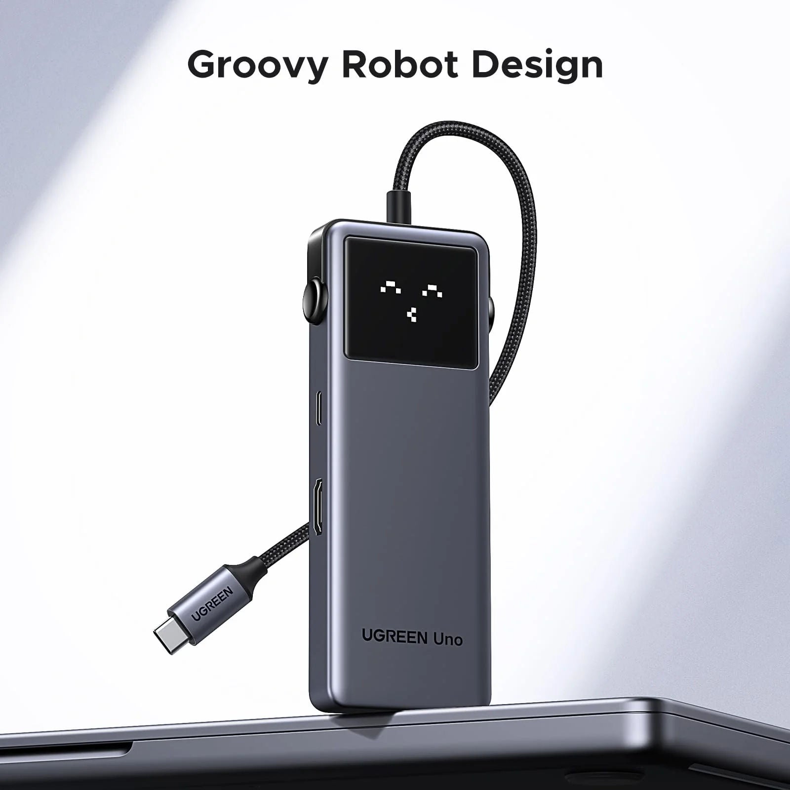UGREEN CM888 Uno 6-in-1 USB-C Hub with 4K HDMI, 2 USB-A 3.2, 2 USB-C 3.2 and 100W Power Delivery