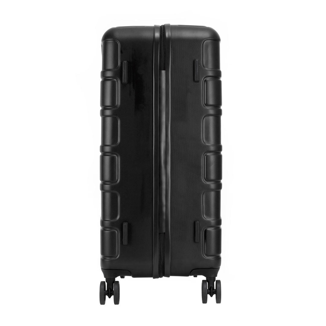 American Tourister Bricklane Spinner Hard Luggage Trolley Bag, TSA, Jet Black