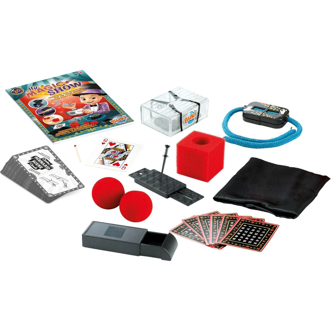 Buki France My Magic Show Magic Trick Set, (20 Tricks)
