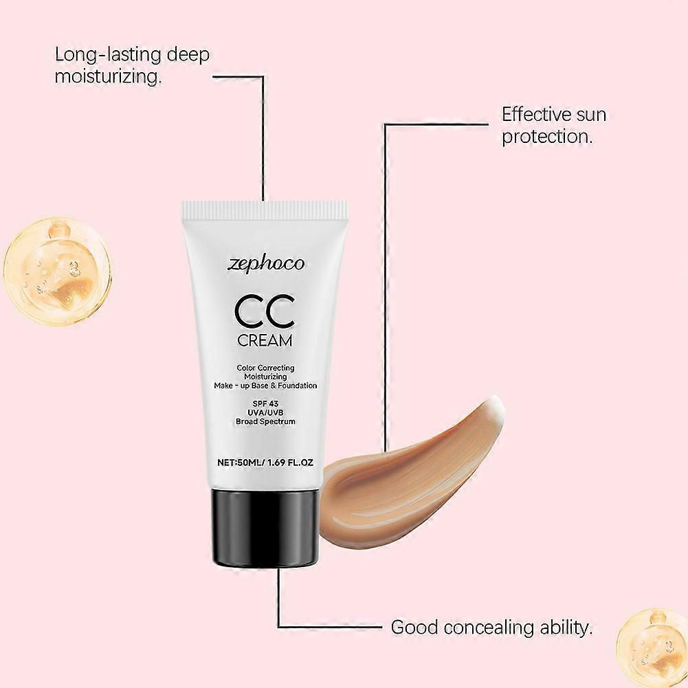 CC Cream SPF43 with Color Correcting and Full Coverage