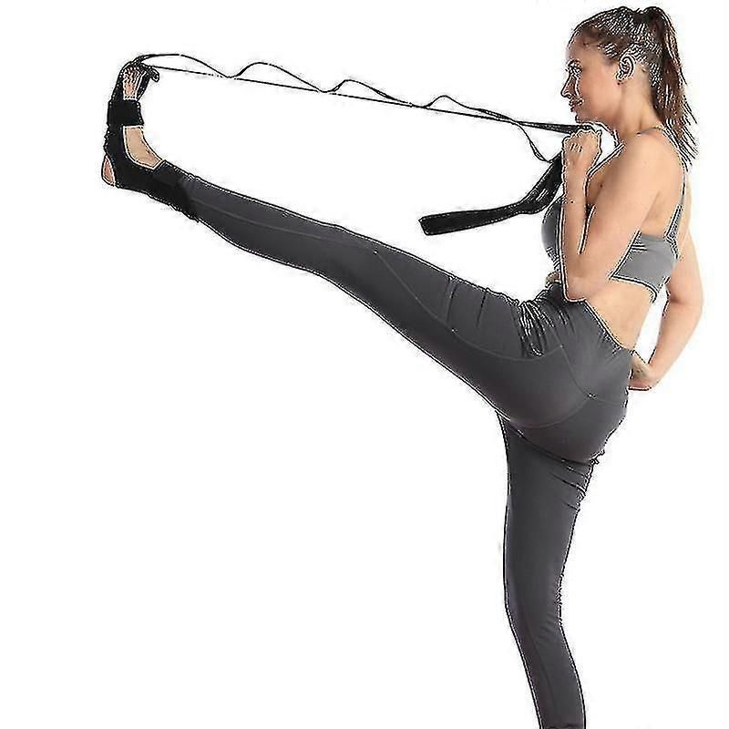 Yoga Flexibility Stretch Band Of Leg Fascia Stretcher Strap Ligament Stretching Belt