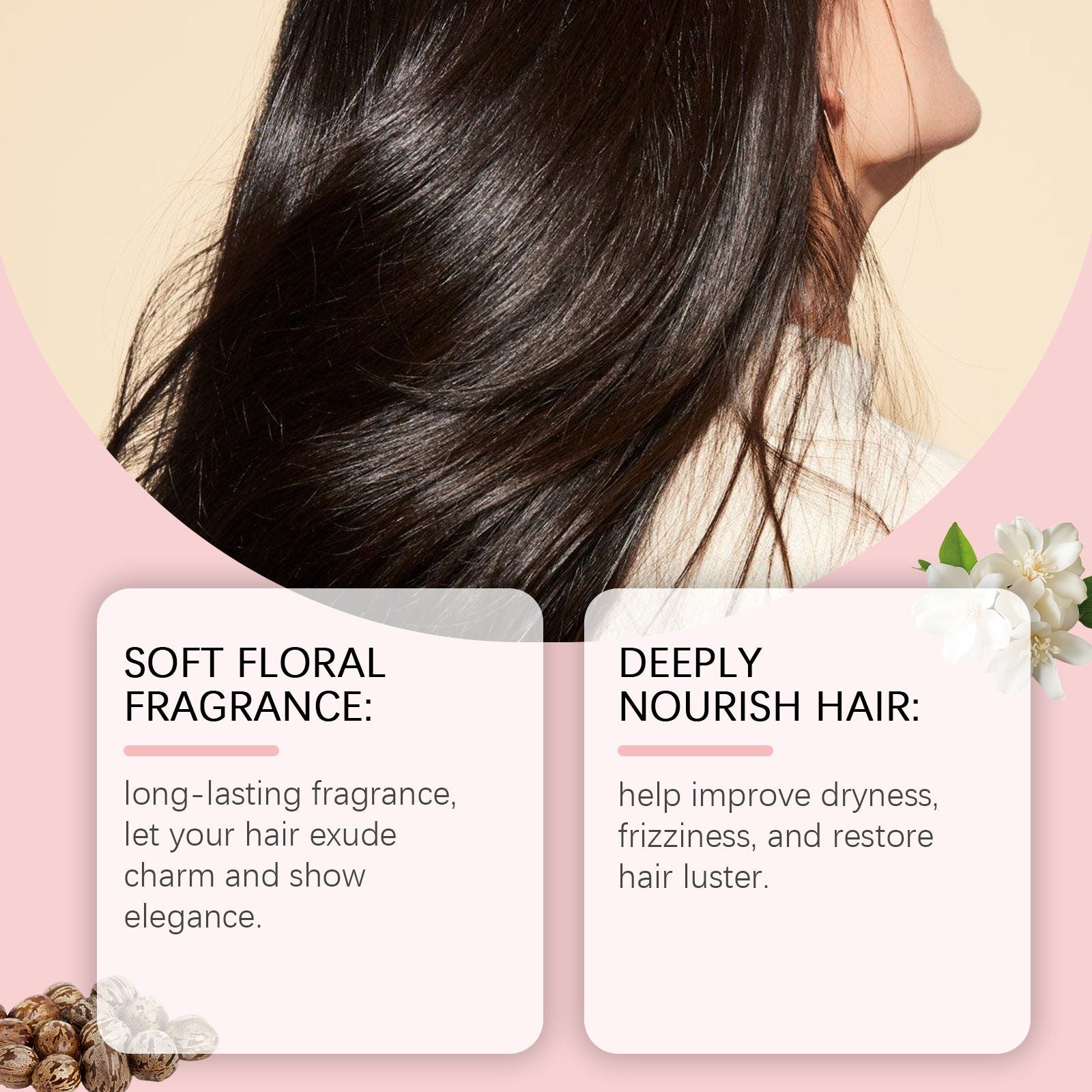 100ml Floral Hair Perfume with Hydrating and Fresh Scent