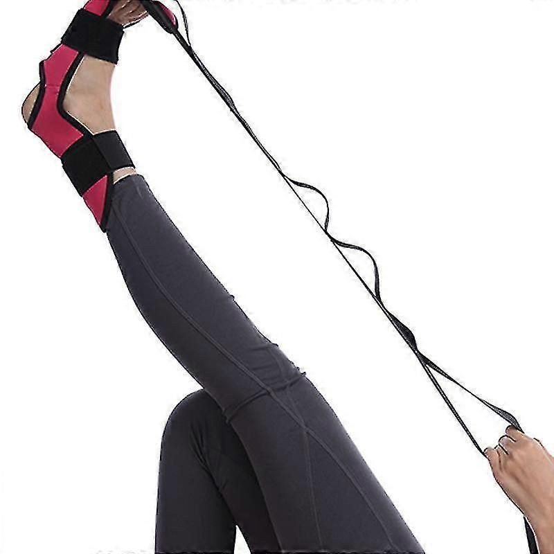 Yoga Flexibility Stretch Band Of Leg Fascia Stretcher Strap Ligament Stretching Belt
