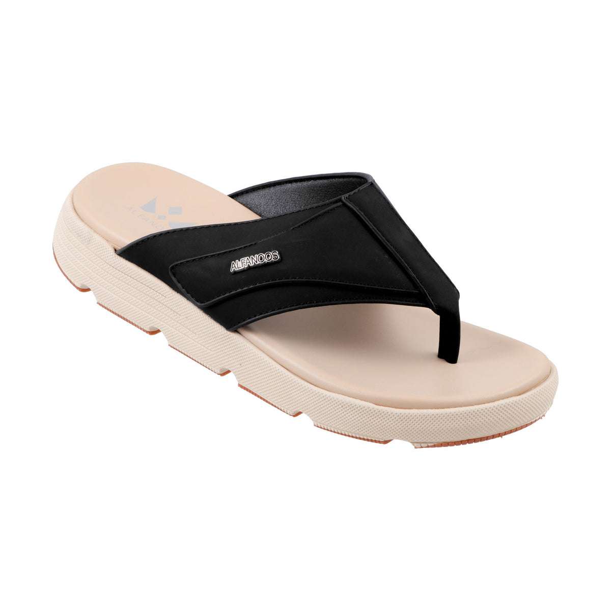 AL FANOOS Men's Medicated Sandals with Microfiber Upper, PU Foam Insole & EVA-TPR Sole, Series AFNMN07101