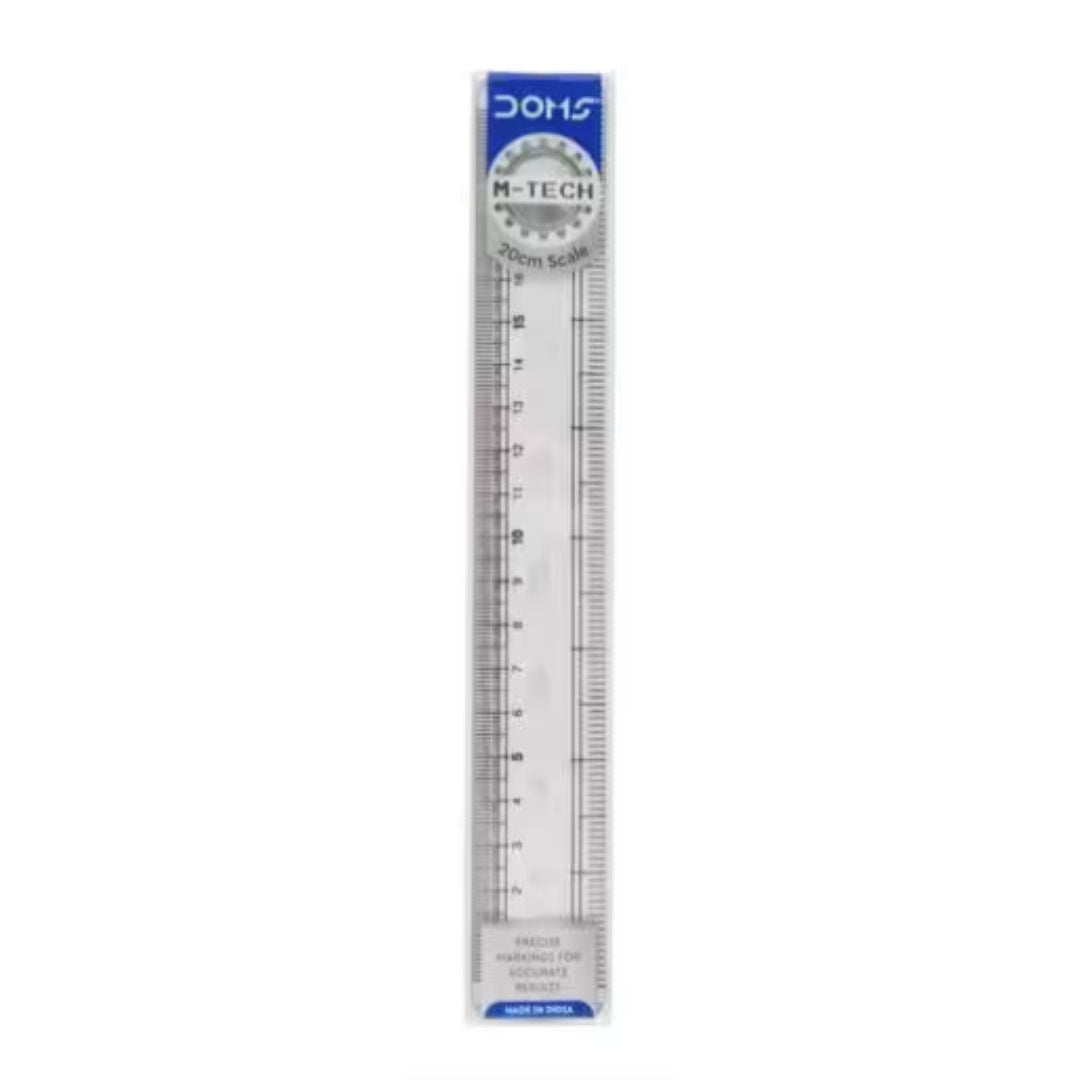 DOMS M-Tech Slim Ruler, 20cm