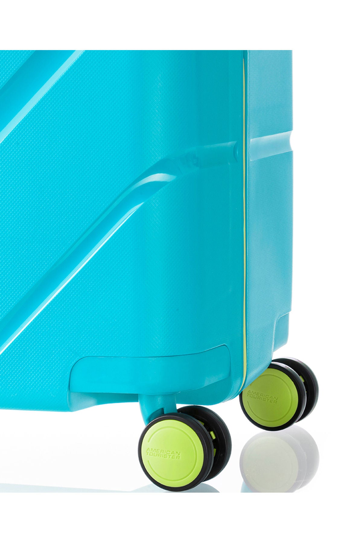 American Tourister Trigard Hard Luggage Trolley Bag, Scuba Blue