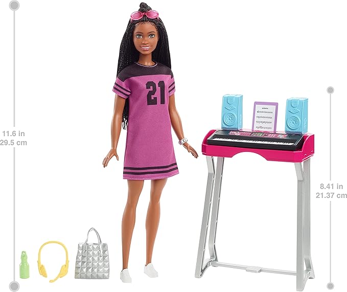 Barbie Music Playset Brooklyn Recording