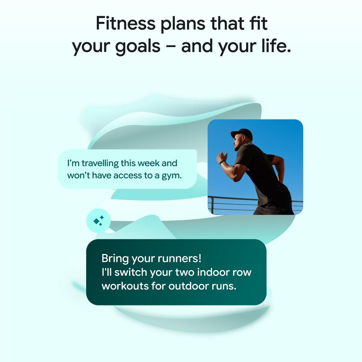 Google Fitbit Air Fitness Activity Tracker Band, Screenless Wearable, 24/7 Health Tracking, Up to 7-Day Battery