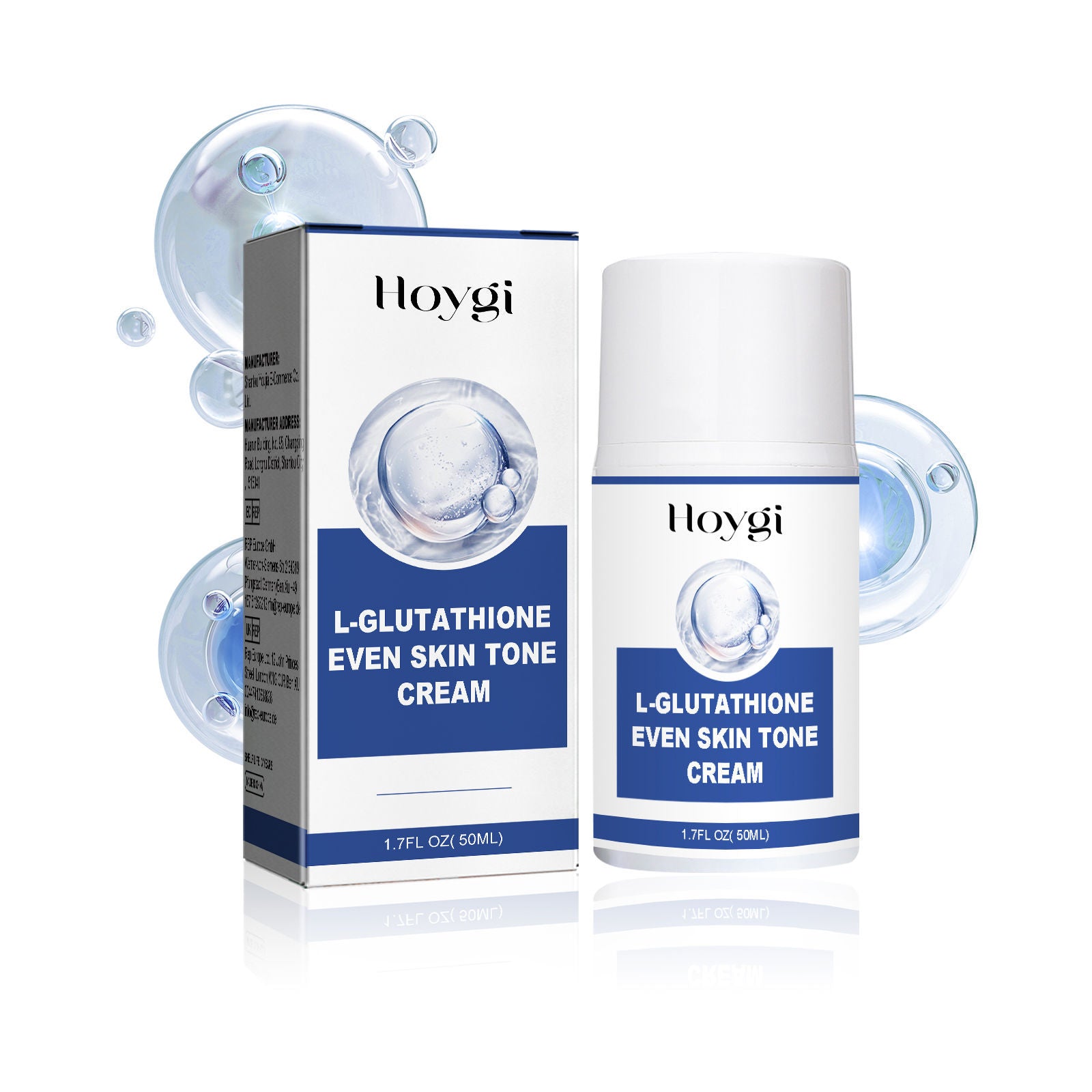 Hydrating Anti-Aging Glutathione Cream for Brightening and Youthful Skin ,50ml