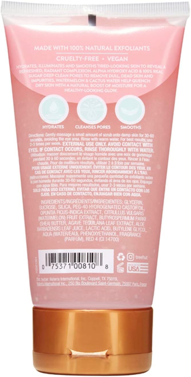 Treehut Hydrat Watermeln & Cacts Watr Facescrub- 210g