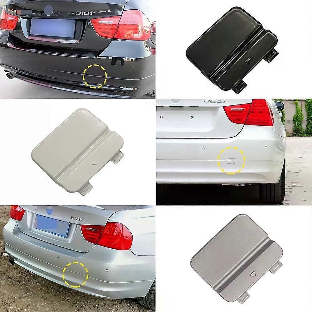 Rear Bumper Tow Hook Cap Compatible with BMW E90 E91 LCI 2009-11