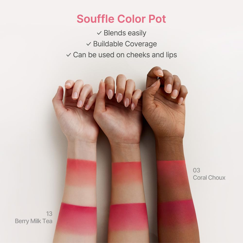 Dasique Souffle Color Pot #01 Salmon Buff