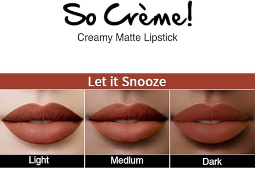 Nykaa So Creme! Creamy Matte Lipstick Let it Snooze