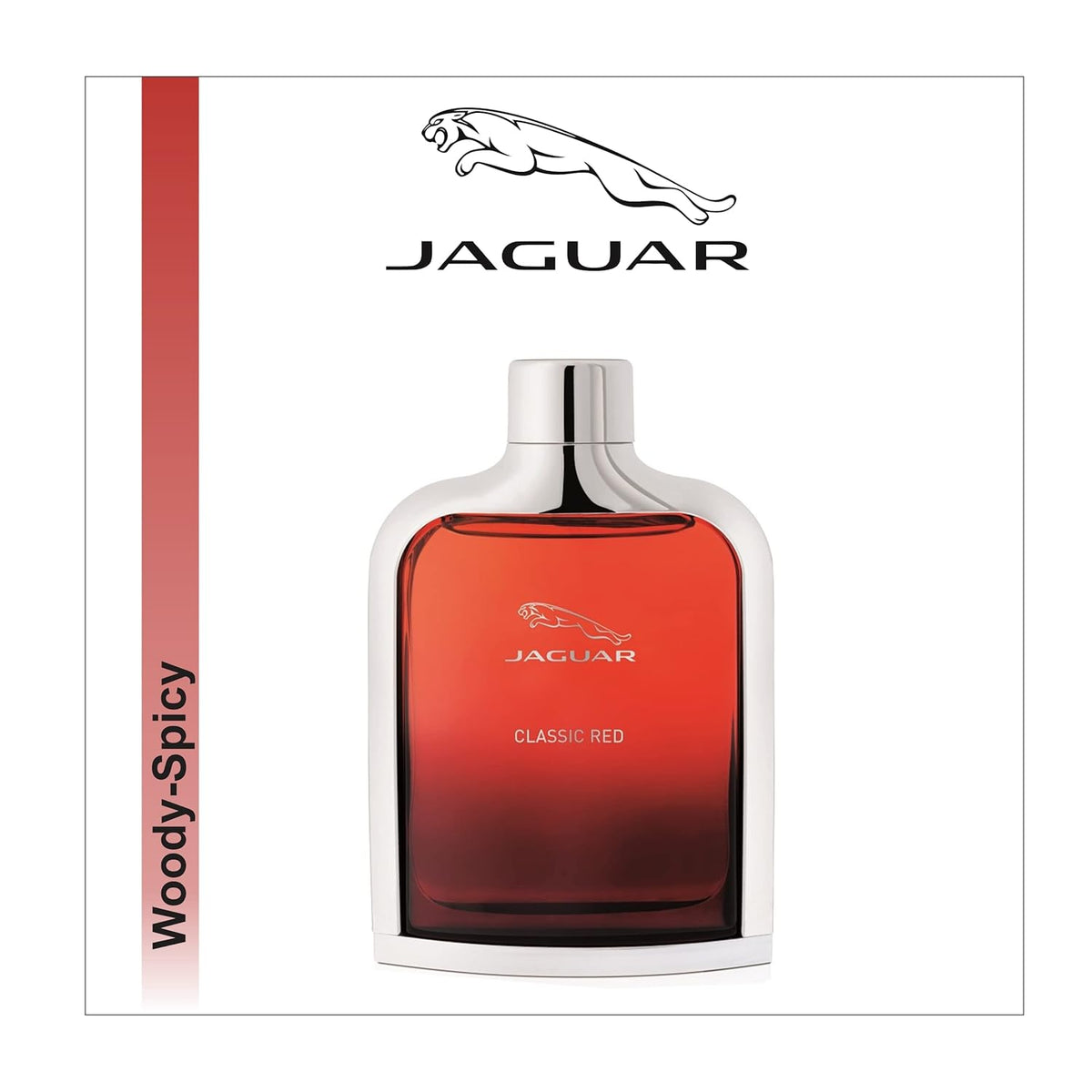 Jaguar Classic Red Eau De Toilette For Him, 100ml