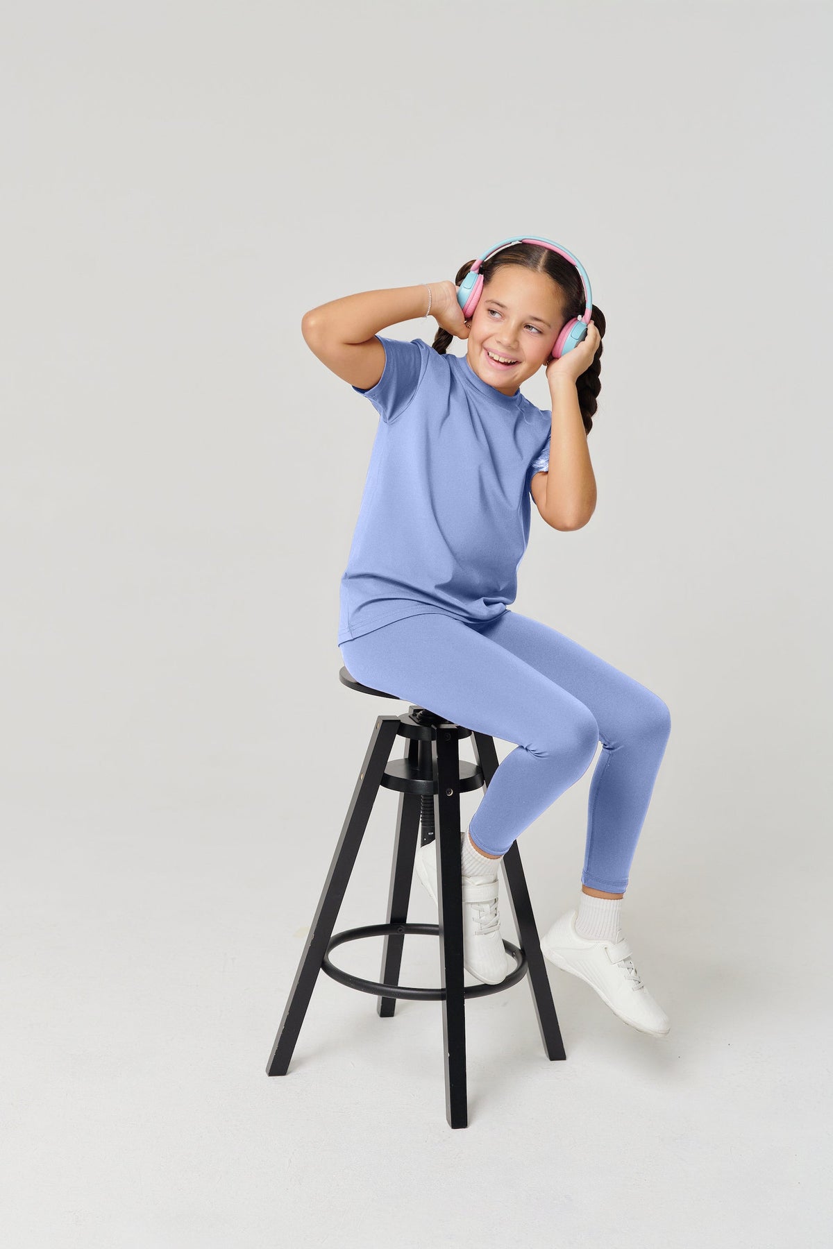 MULU Classic Kids Leggings - Light Blue