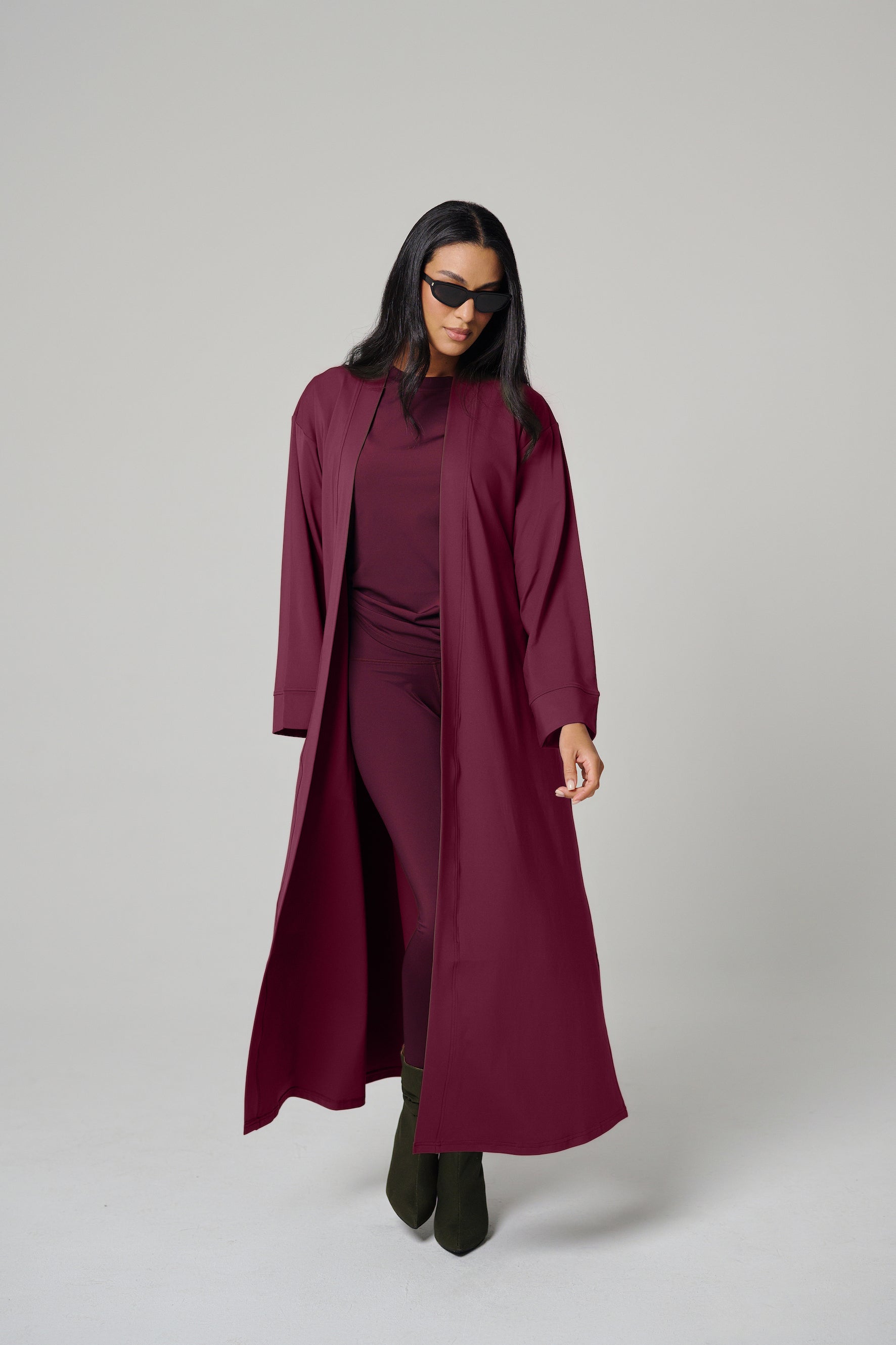 MULU Classic Women's Abaya - Maroon