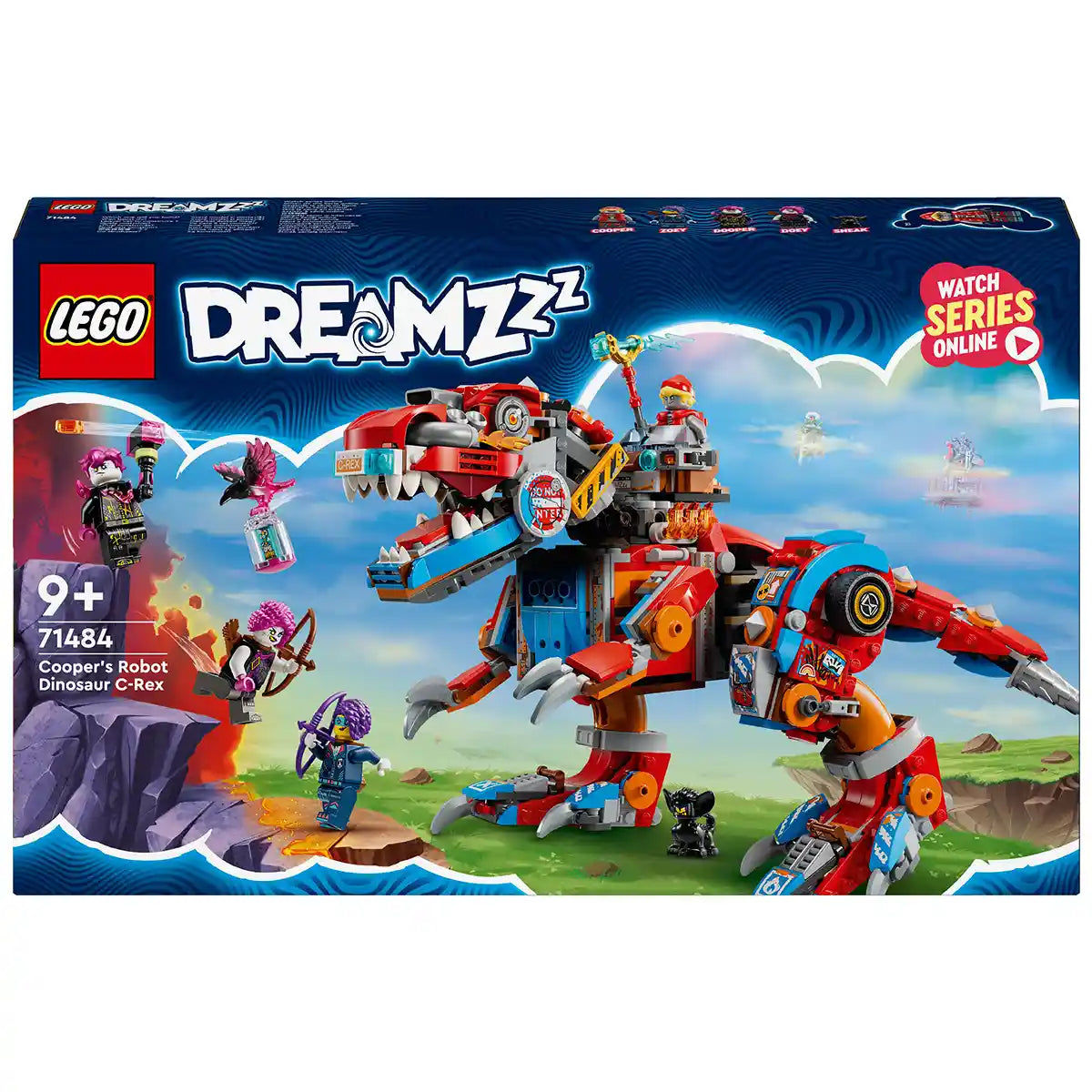 LEGO Dreamzzz 71484 Cooper's Robot Dinosaur C-Rex