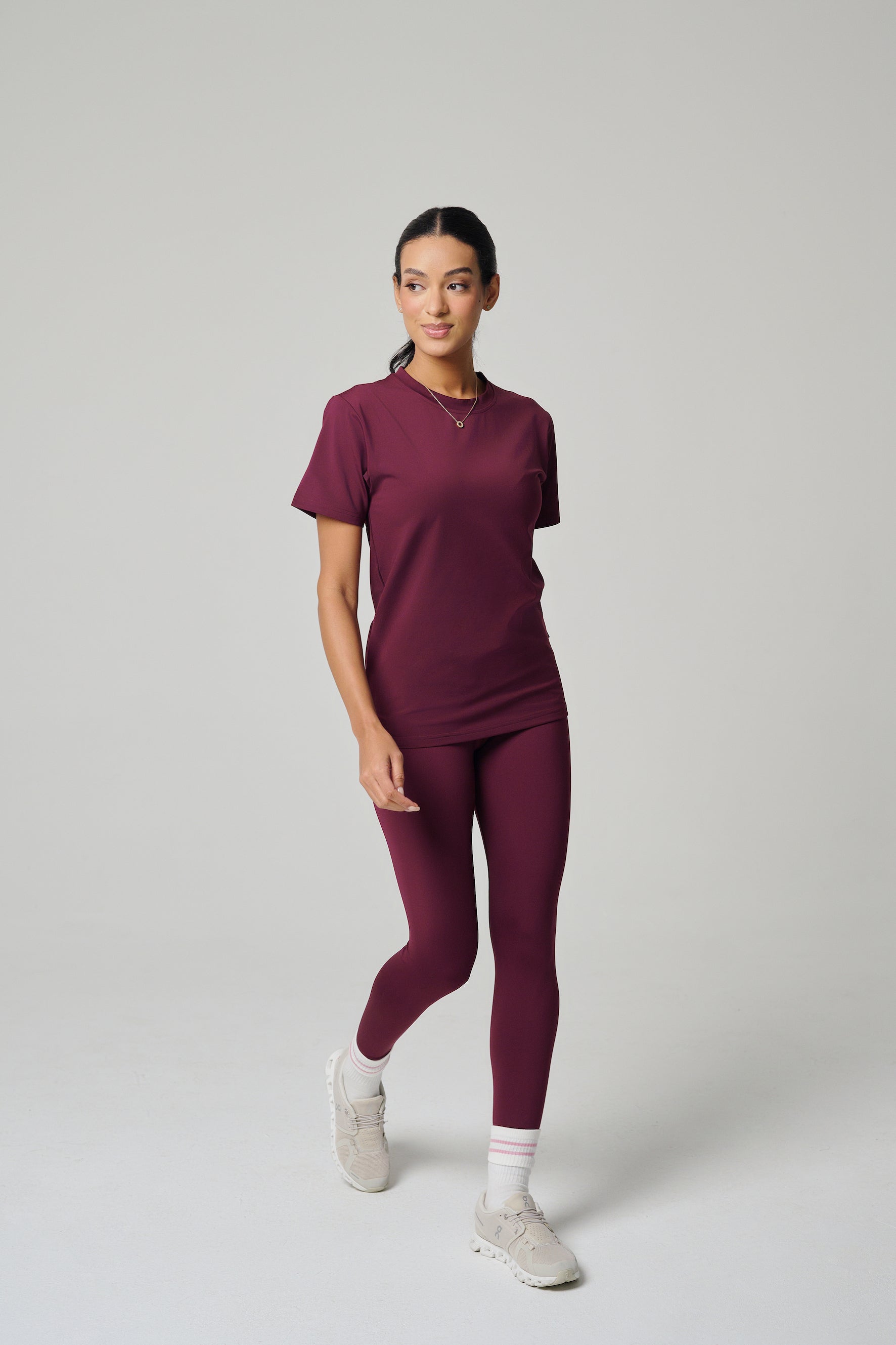 MULU Classic Women's Leggings - Maroon
