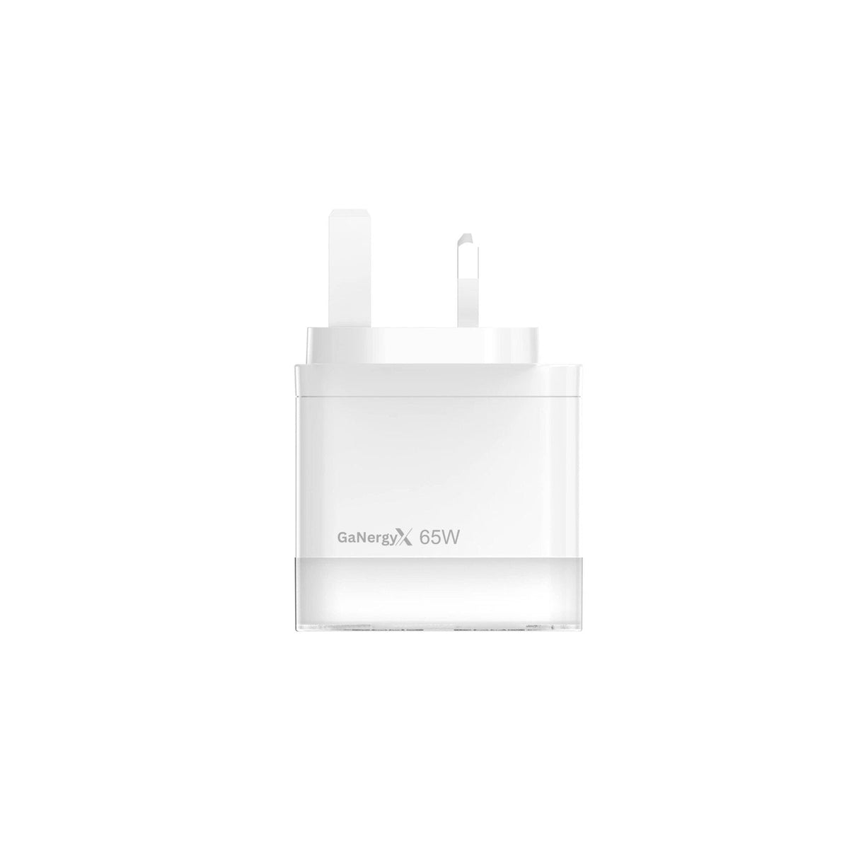 Infinyty VoltX GaN Wall Charger, USB-C & USB-A, White