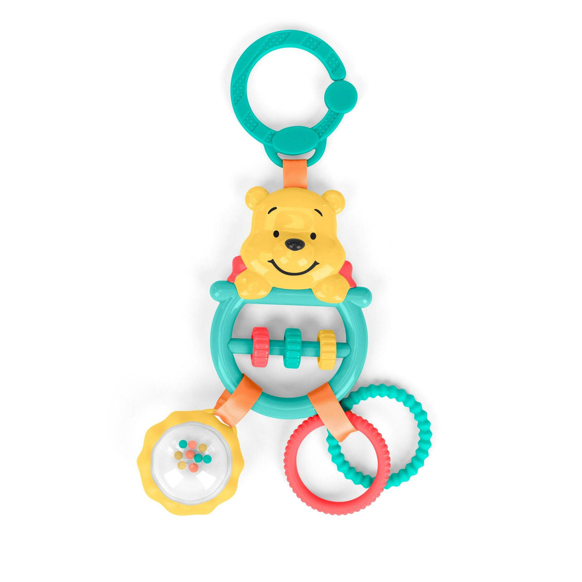 Bright Starts Disney Baby Winnie the Pooh Busy Bear Activity Toy (8.9 x 4.5 x 28cm), 0 months to 3 years.