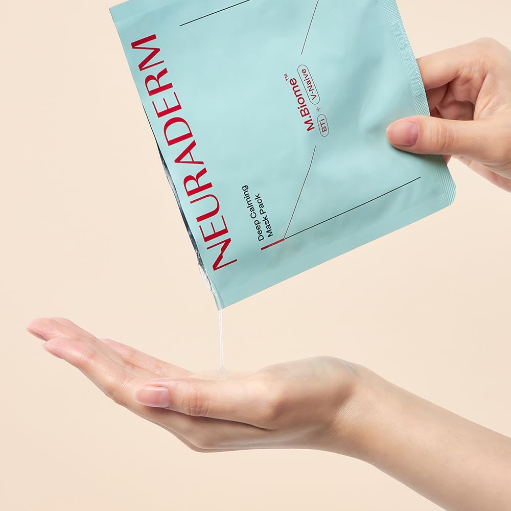 NEURADERM Deep Calming Facial Sheet Mask (Pack of 5)