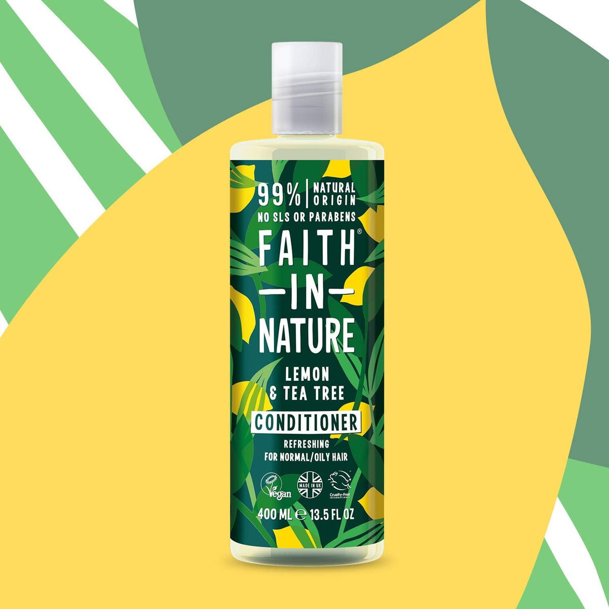 Faithinnature Conditioner - Lemon & Tea Tree 400ml