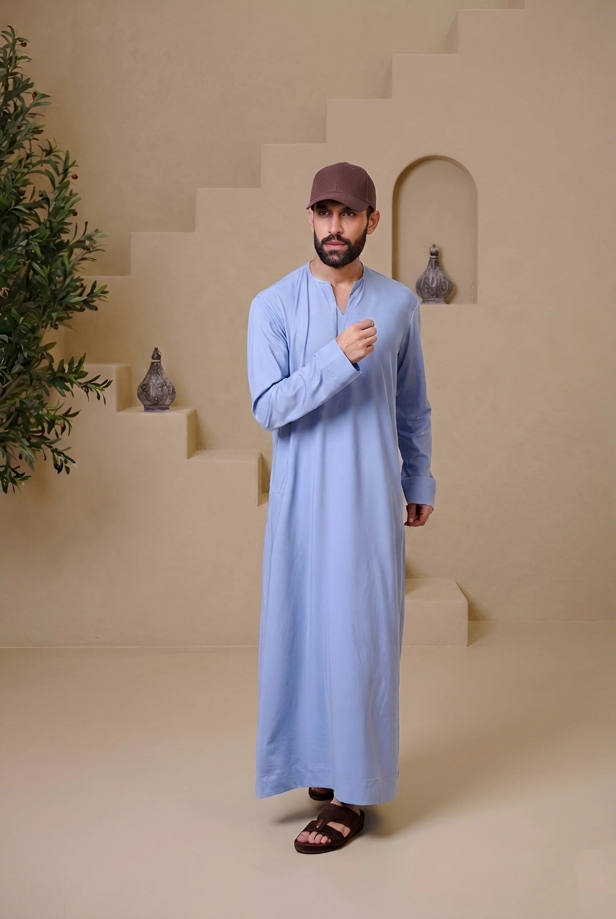 SAHIL Kandura - Light Blue