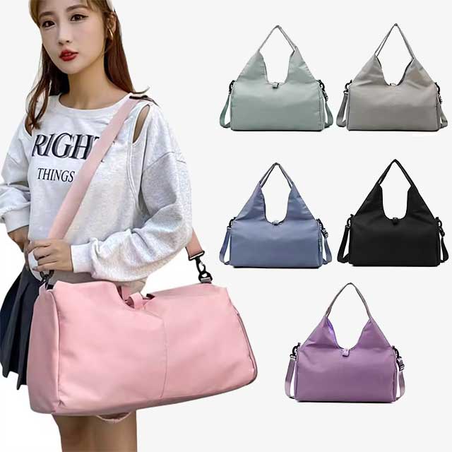 Women Gym Bag with Shoe Compartment – Stylish, Spacious Workout Tote for Gym, Sports & Travel