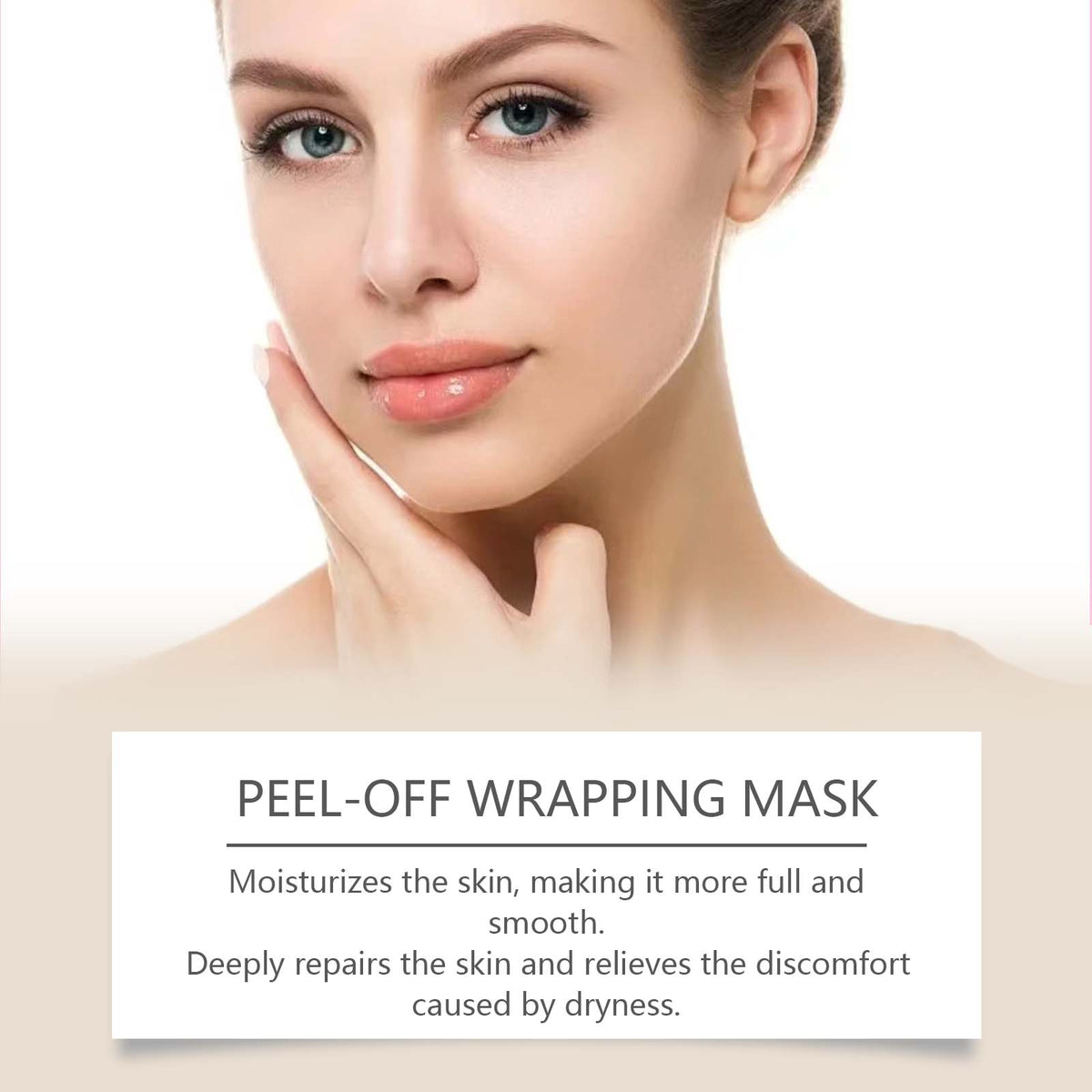 Collagen Mask, Deep Hydrating Facial Care, Anti-Aging, Skin Firming, Moisturizer ,100g