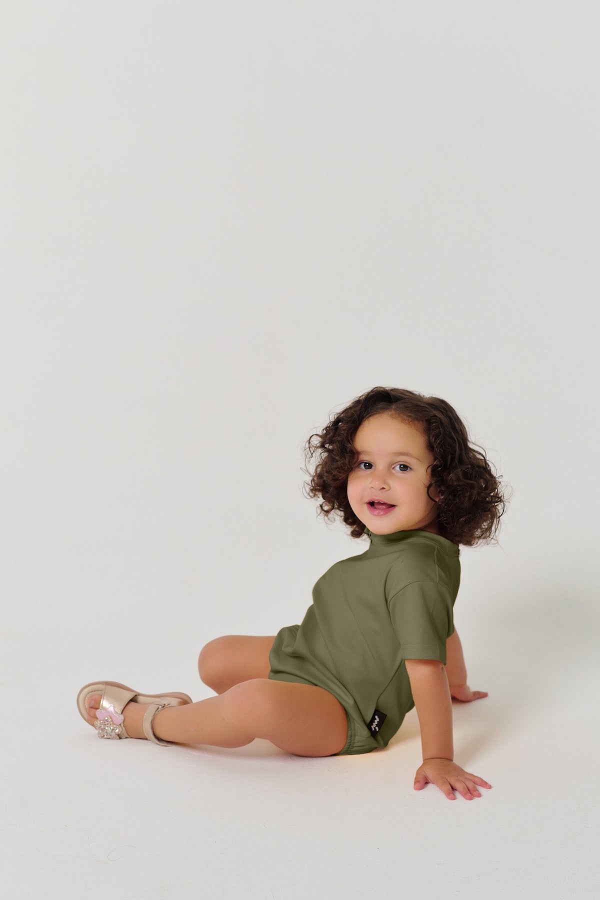MULU Classic Unisex Baby Romper - Green
