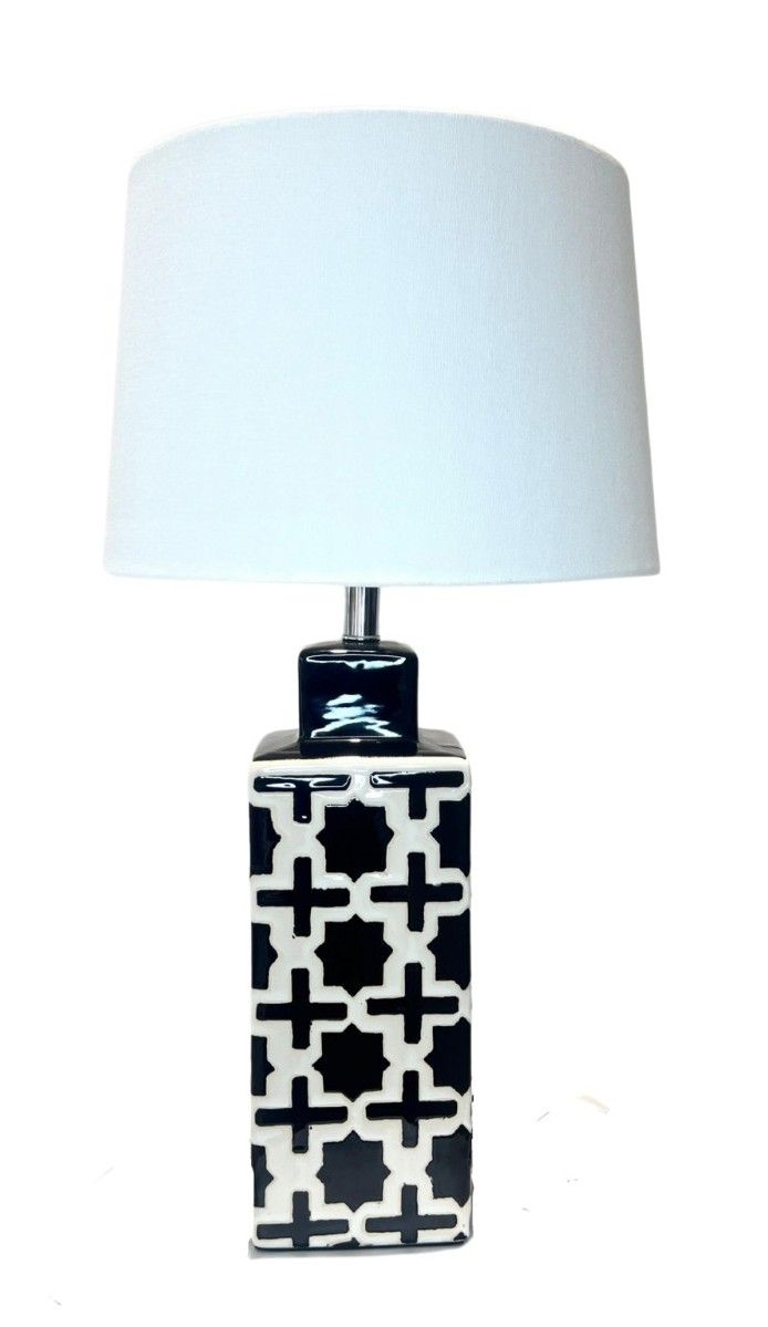 Black and White Table Lamp #TL0386