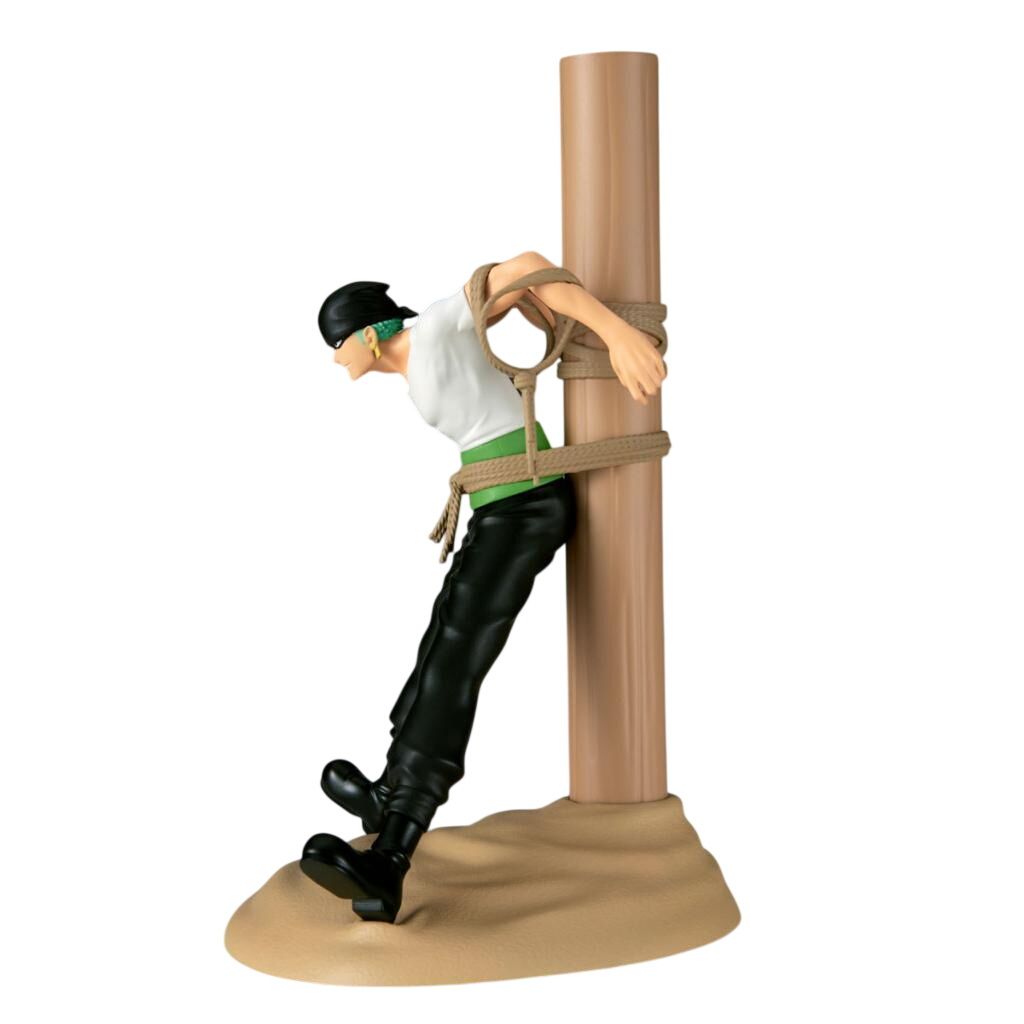 Banpresto FigLife! One Piece Pirate Hunter Roronoa Zoro Figure, 17cm