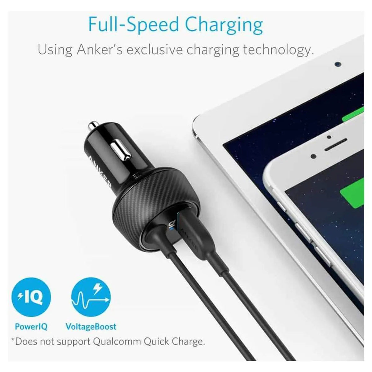Anker POWERDRIVE 2 ELITE with Lightning Connector
