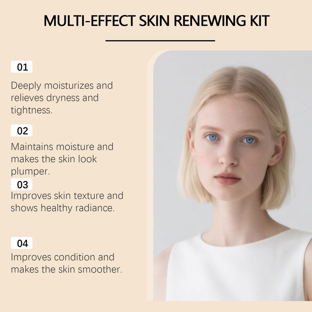 Day & Night Face Cream Set Skin Care Kit 30g x4