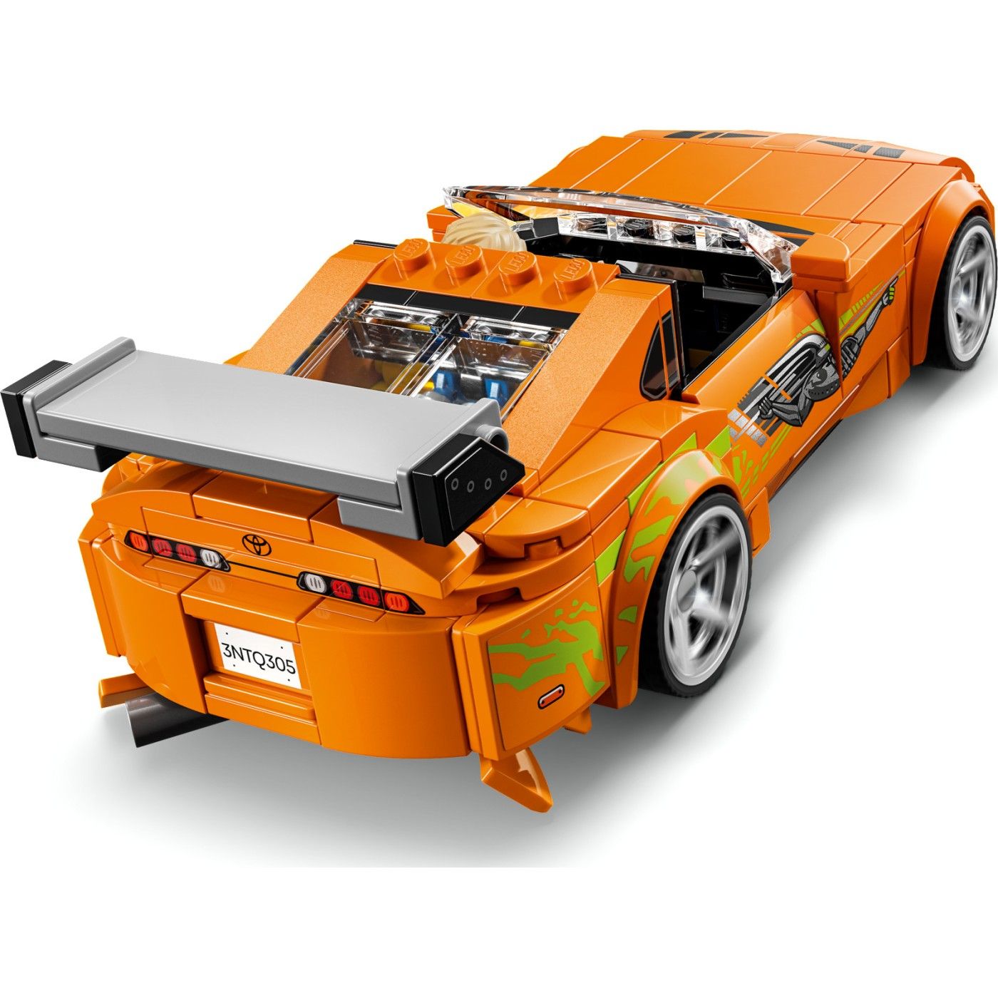LEGO Speed Champions The Fast and the Furious Toyota Supra MK4 Building Set, 292 Pieces, For Age 10+ Years