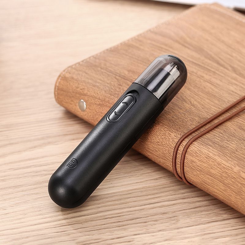 Battery Nose Hair Trimmer with Rounded Blade