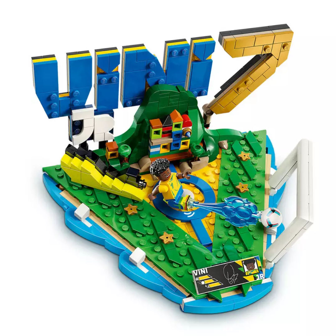 LEGO Editions Vini Jr. Soccer Highlights 43027 Building Set, 510 Pieces, For Age 10+ Years