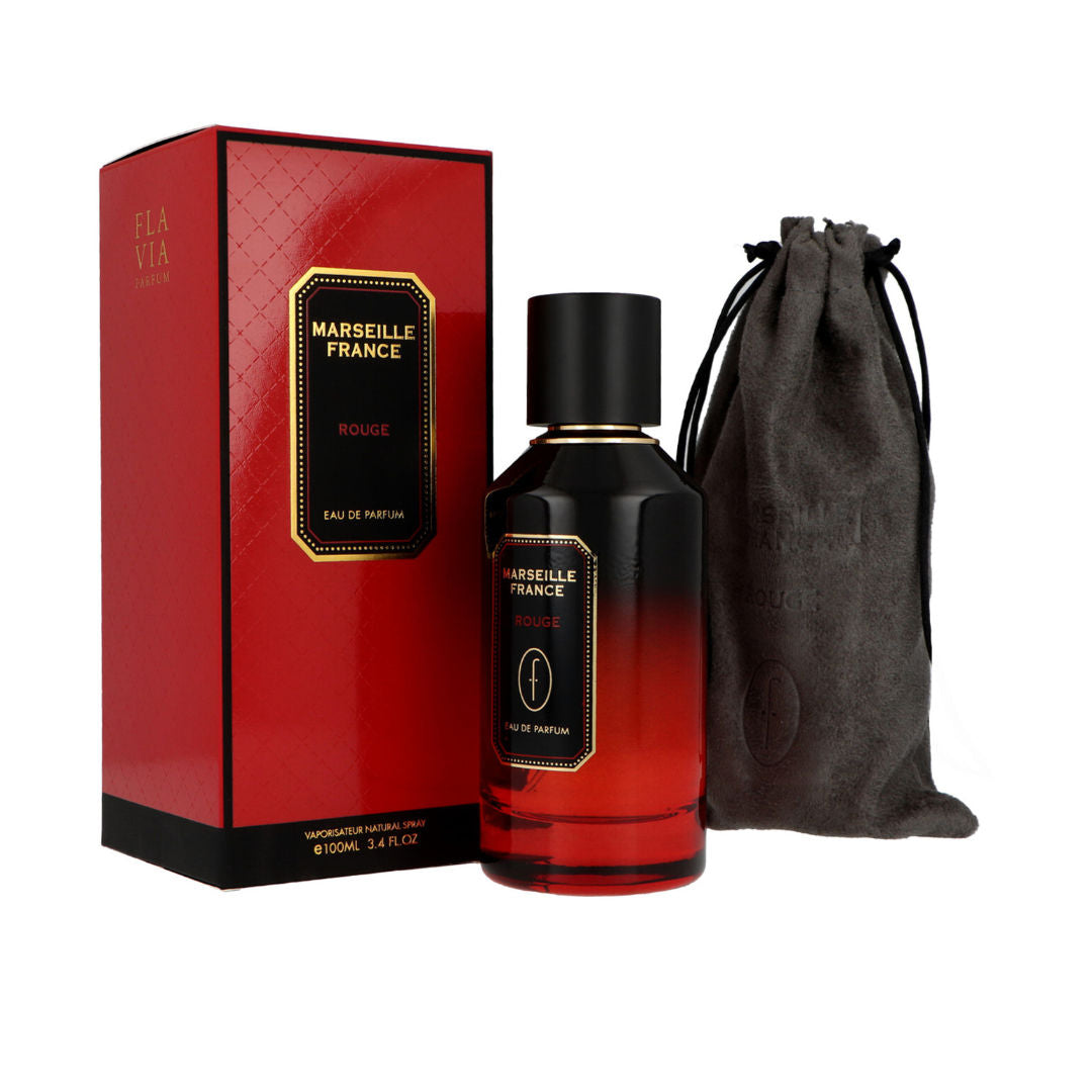 Flavia Marseille France Rouge Unisex Eau de Parfum, 100ml