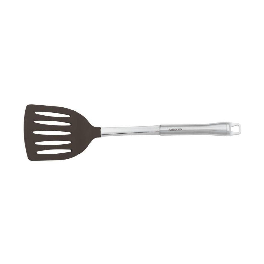 Paderno Stainless Steel Nylon Spatula, 33x8.5Cm