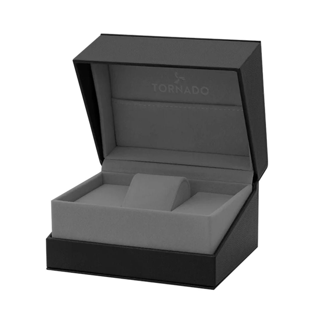 TORNADO Celestia Elite Men's Japanese Quartz Stainless Steel Watch, T6107 Series